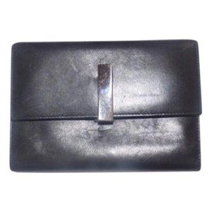 Salvatore Ferragamo Vintage Black Leather Wallet